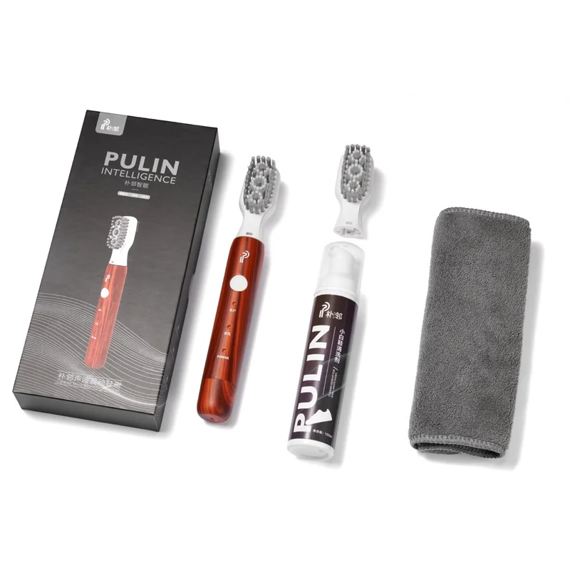 Xiaomi Ecological Acoustic Wave Electric Shoes Brush White Shoe Decontamination Cleaning Protector Soft Wool Shoes Washing Agent