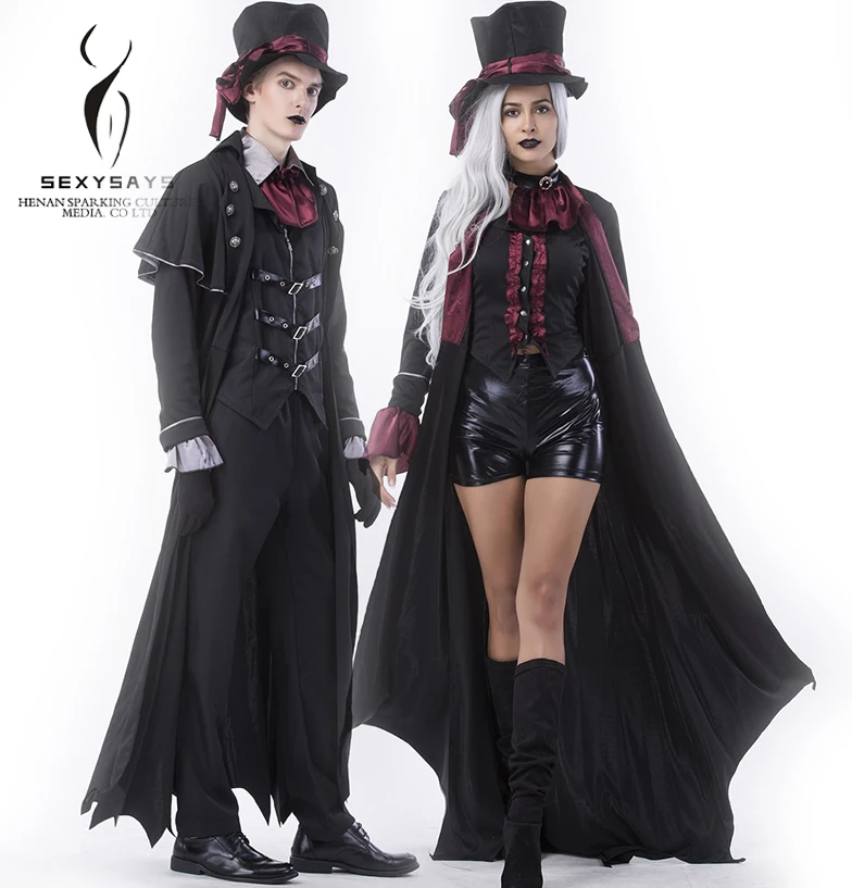 2021 New design Cosplay Costume adult Halloween attractive sexy cosplay Horror magician Ghost cloak cloak suit