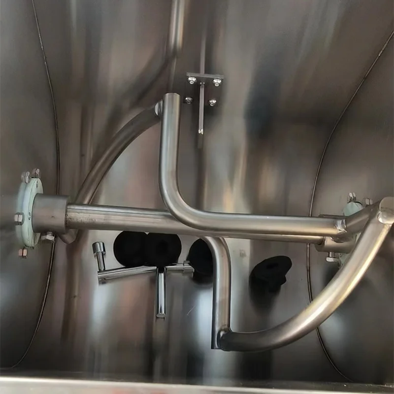 20kg 25kg 30kg 50kg 75kg 100kg 150kg 200kg Capacity Horizontal Industrial Flour Dough Mixer for Bakery Food Bread Pizza