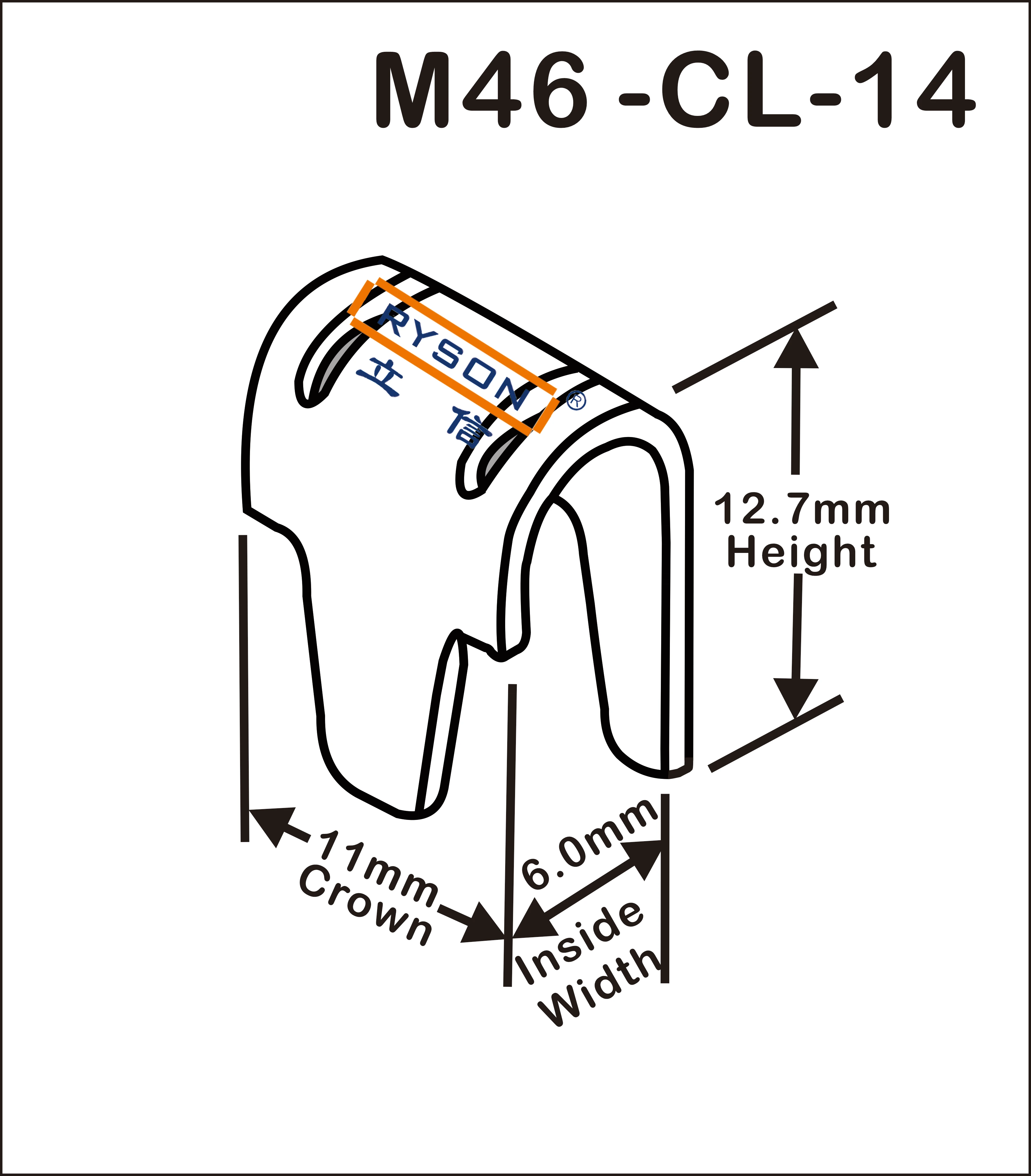 China Spring M46 Type Galvanized Mattress Clips CL-14 Pneumatic Staples Furniture Sofa Nails Car Cushion Nails