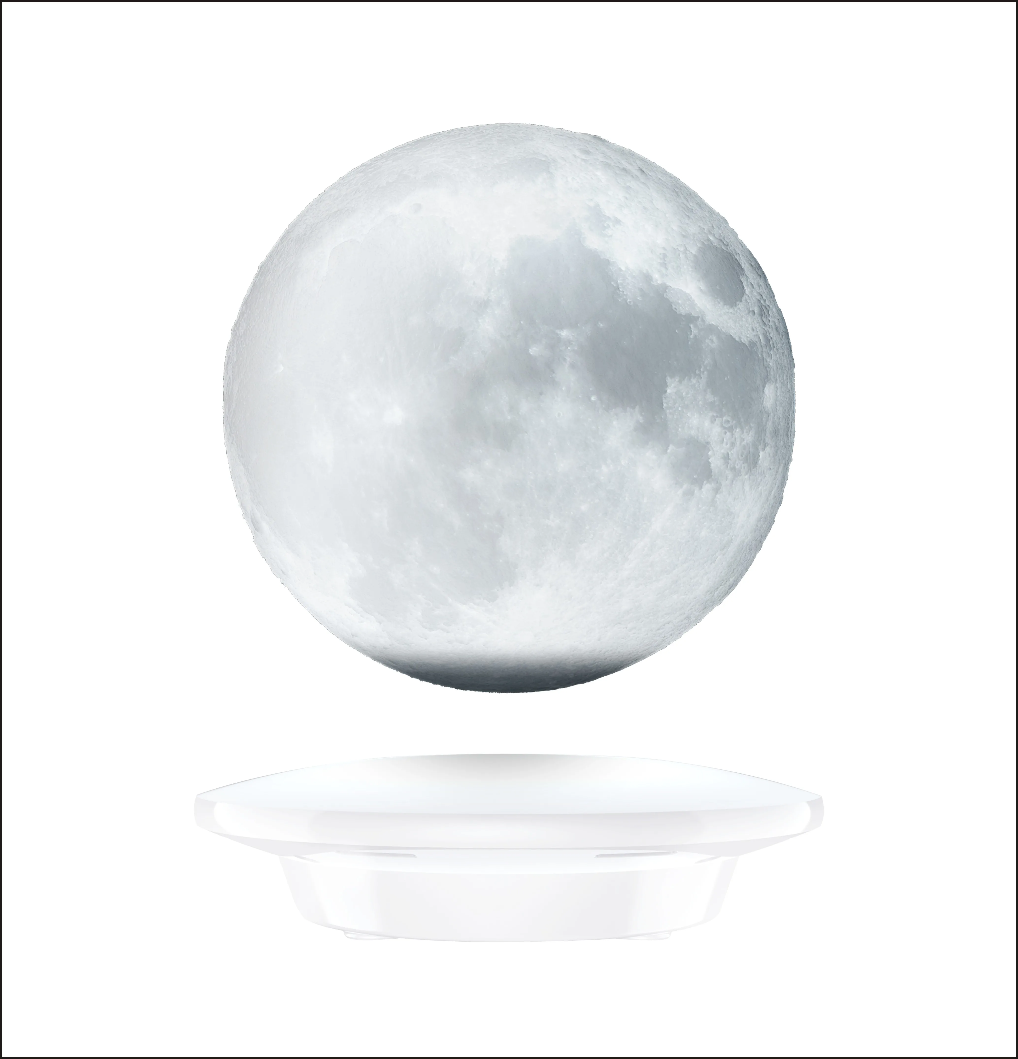 Factory Price 3D Levitating Moon Lamp Floating Touch Control Smart Lighting Moon Lamp Floating With Adpater For Home Decoration