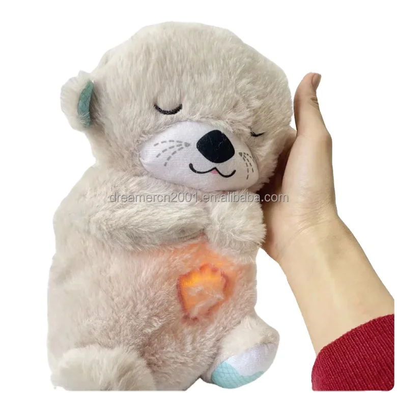 Детская игрушечная плюшевая игрушка-выдра