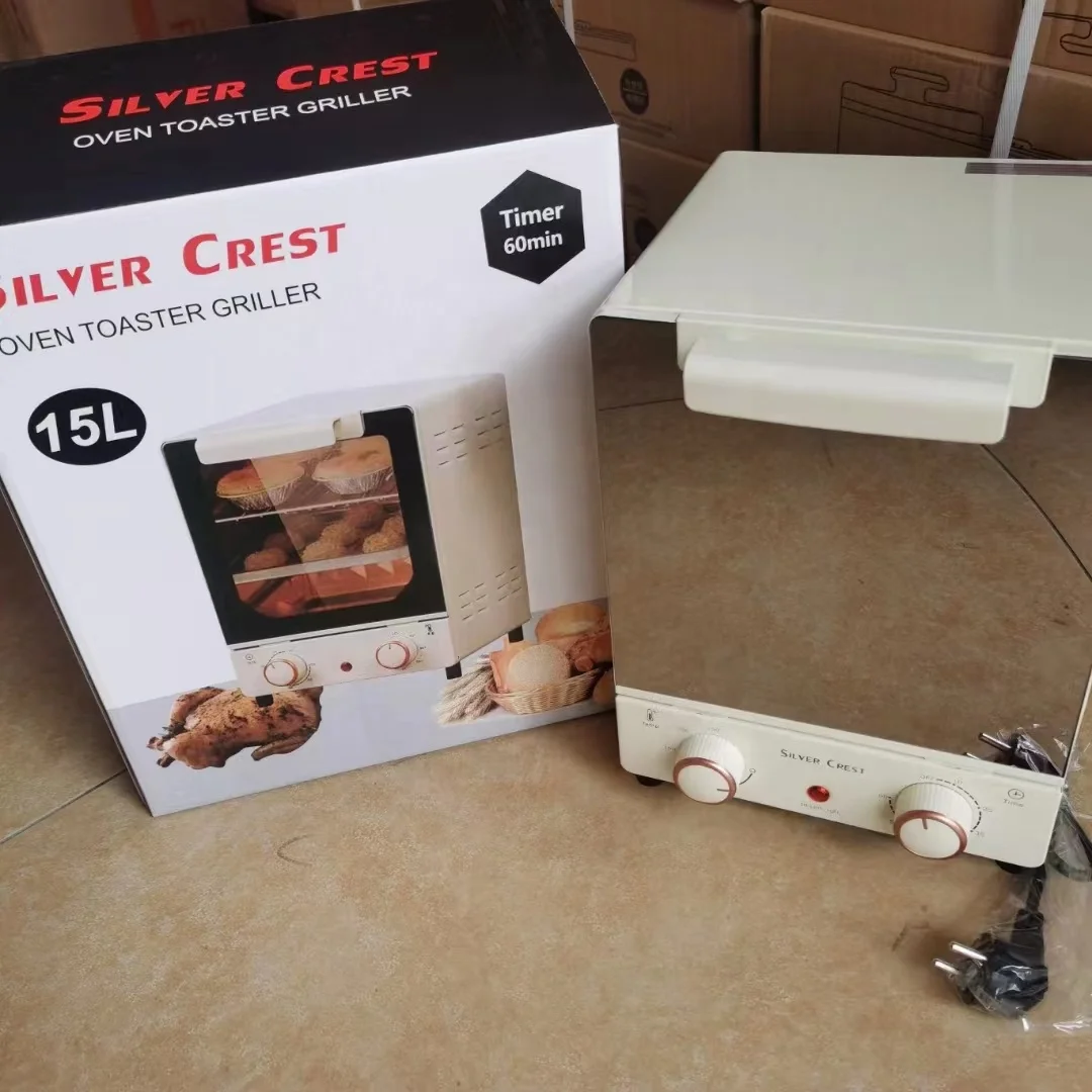 Factory wholesale ready goods stock SILVER CREST Electric Oven 15L for home use KB-15F