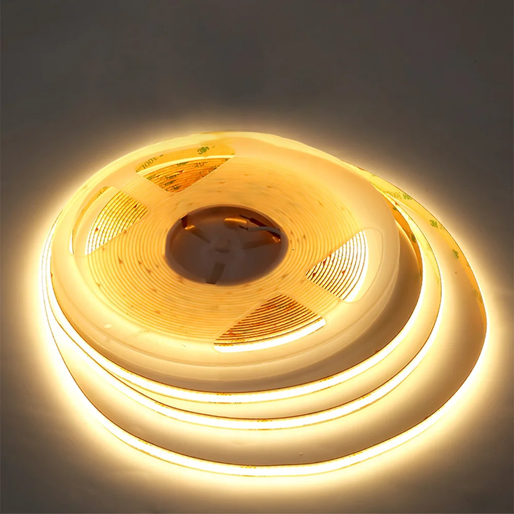 OEM ODM 220V 12V Decoration Led Smd 5050 2835 COB WW Rgb Remote Control Waterproof Led Strip Lights IP65 led band ruban light