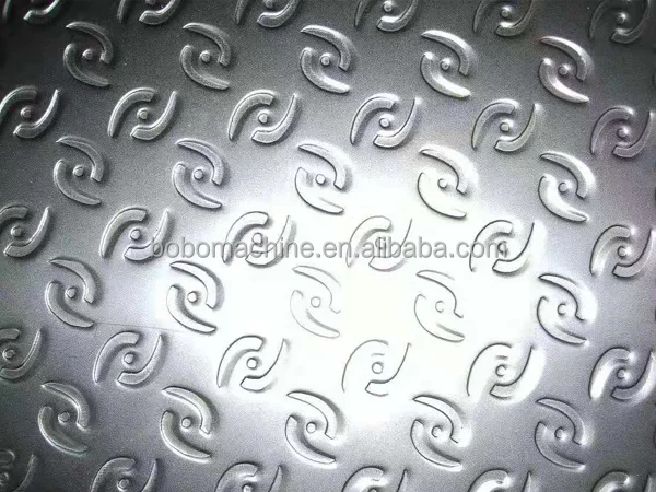 Aluminum Foil And Sheets Metal Embossing Machine For Refrigeration And Frezzer