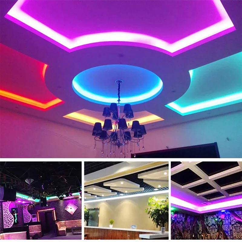 Factory Wholesale Party Supplies IP68 SMD5050 Pixel RGB WS2811 Swimming Pool LED Neon Flex Light Strip Stage Lighting