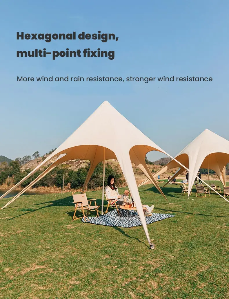 Custom Genting Heavy Duty Outdoor Canopy Tent 3x3 6x6 10x10 20x20 10x20 Large Camping Thickened Canopy For Party Event Wedding