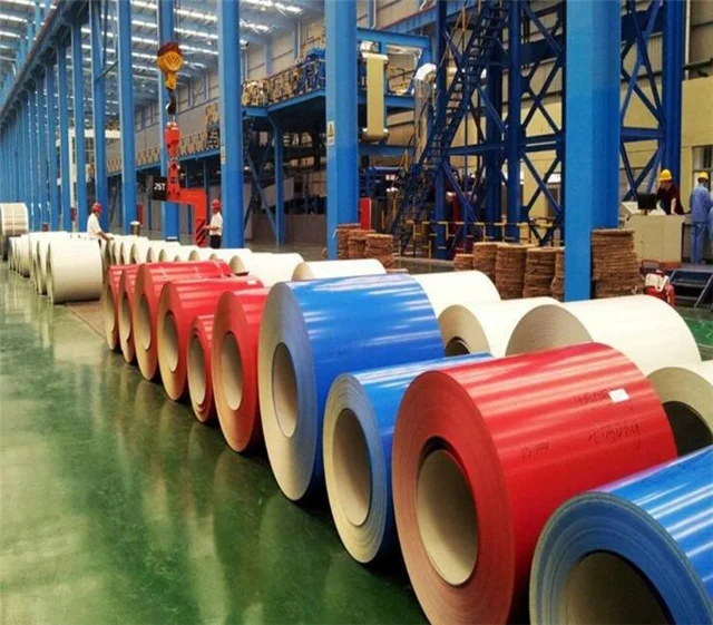  ASTM A653 предварительно окрашенная оцинкованная стальная катушка GB JIS оцинкованный стальной