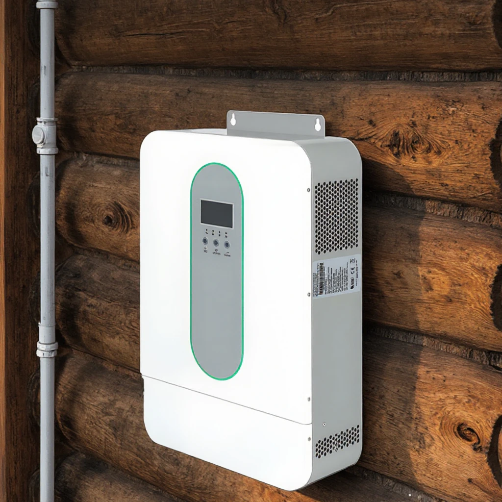 3KVA 3000W Off-Grid Hybrid Solar Inverter 24V Pure Sine Wave Inverter for Home Solar Power System MPPT 6KW Output Controller