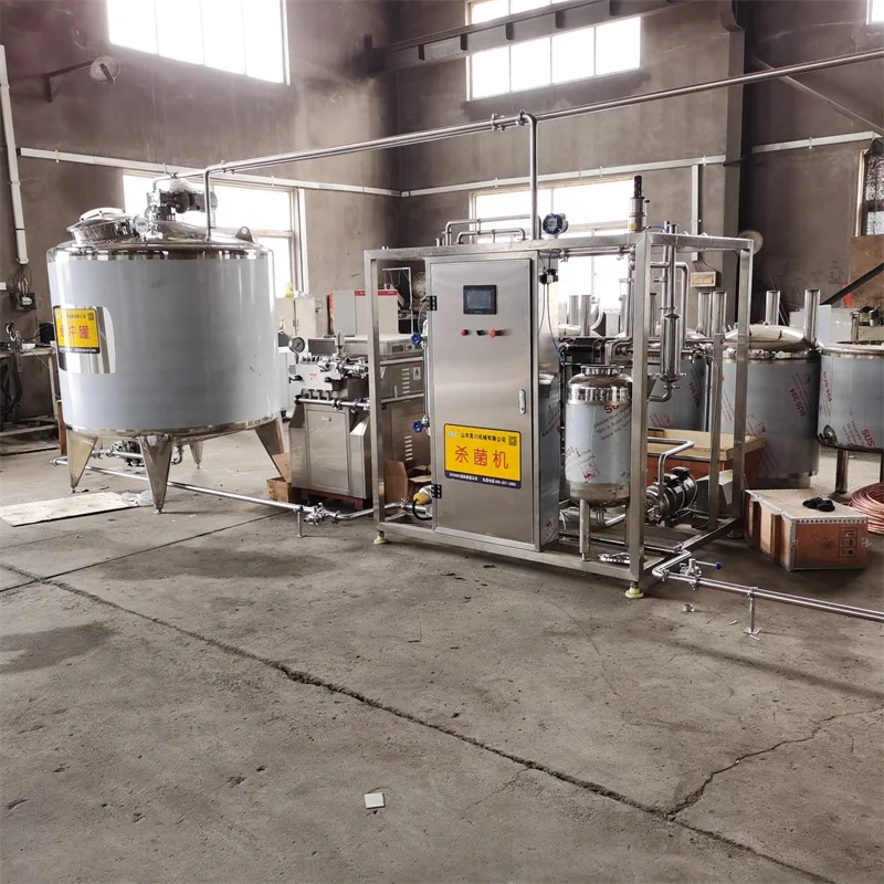 China Michon SUS304 stainless steel UHT Pasteurized Milk Cream Production line Supplier
