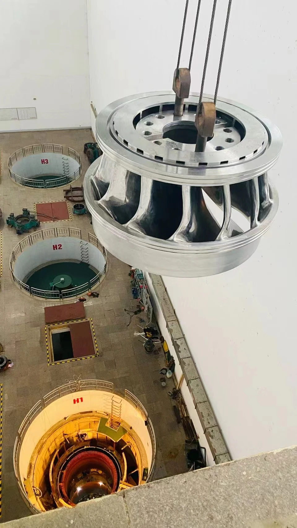 Гидравлическая вихревая турбина 1000 кВт 1500 2500 генератор Френсиса