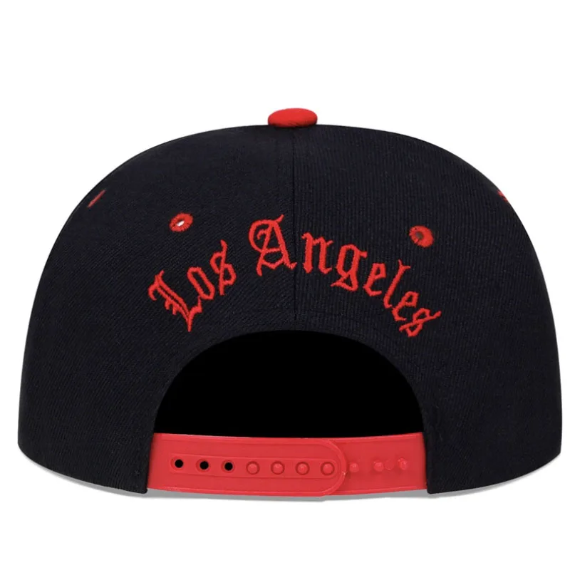Los Angeles Hip Hop Cap cotton adjustable snapback hat for adult wild baseball Caps summer outdoor casual Sun Hats