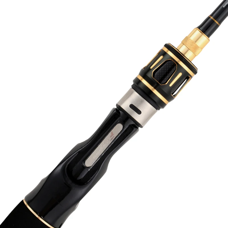 TAIGEK spinning 2.70m 9FT M MH 2 sections carbon Hollow spinning Off shore spin pole lure fishing rods