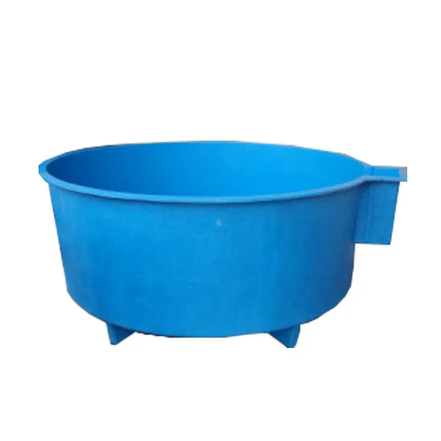 Aquaculture Commercial Aquarium Round Fiberglass FRP Biofloc Fish Farming Tank