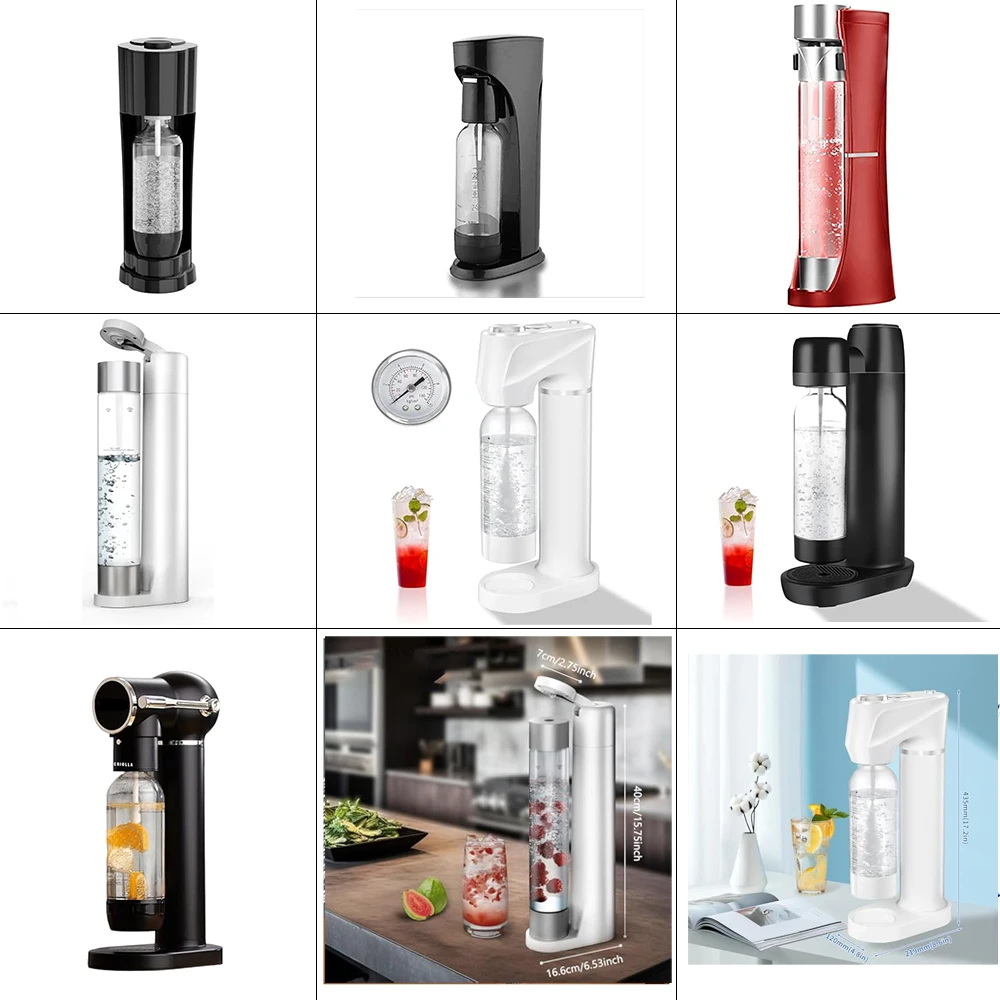 High Quality Desktop Home Soda Water Maker Machine Stream Co2 Portable Sparkling