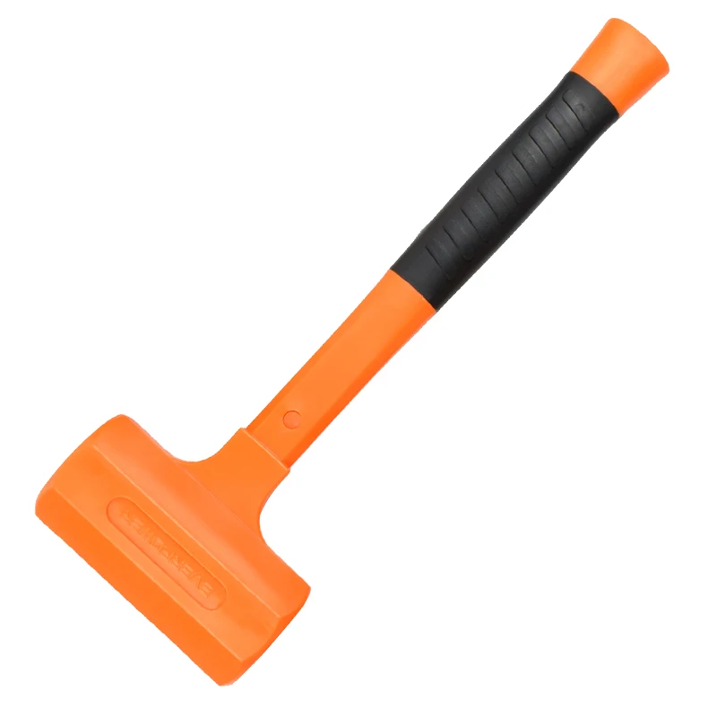 Heavy Duty Mallet Rubber Hammer 40oz Professional Floor Ceramic Tile Installation Fiberglass Hammer Hand Tool
