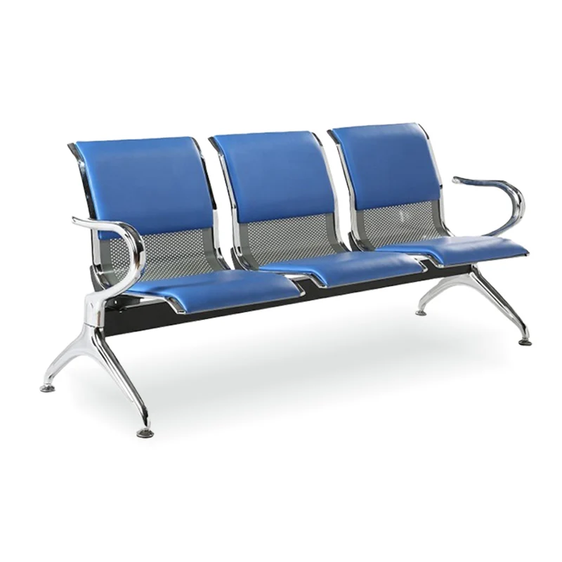 Hospital Clinic Airport Waiting Lounge Bank 3-seater Waiting Room Gang Seating Chair Airport Style Waiting Chairs