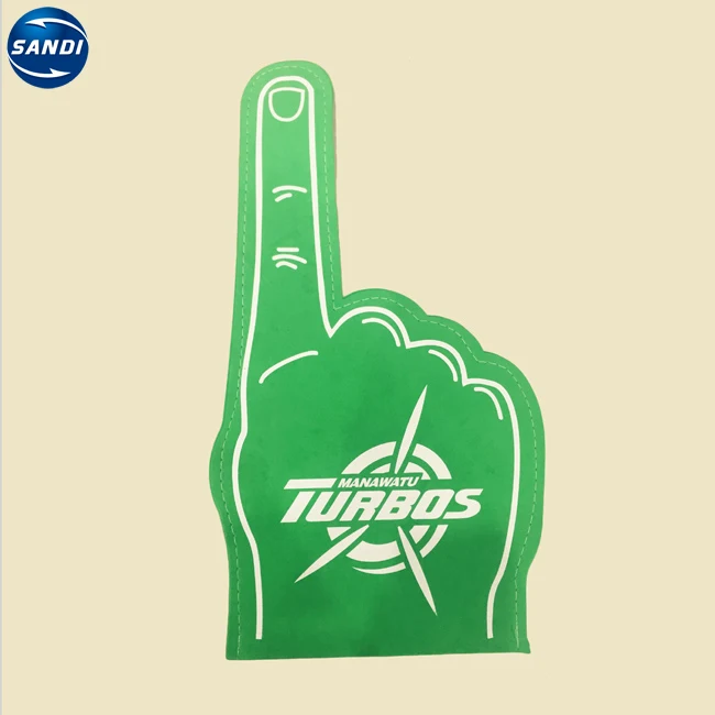 
Promotional custom EVA cheering giant foam middle finger 