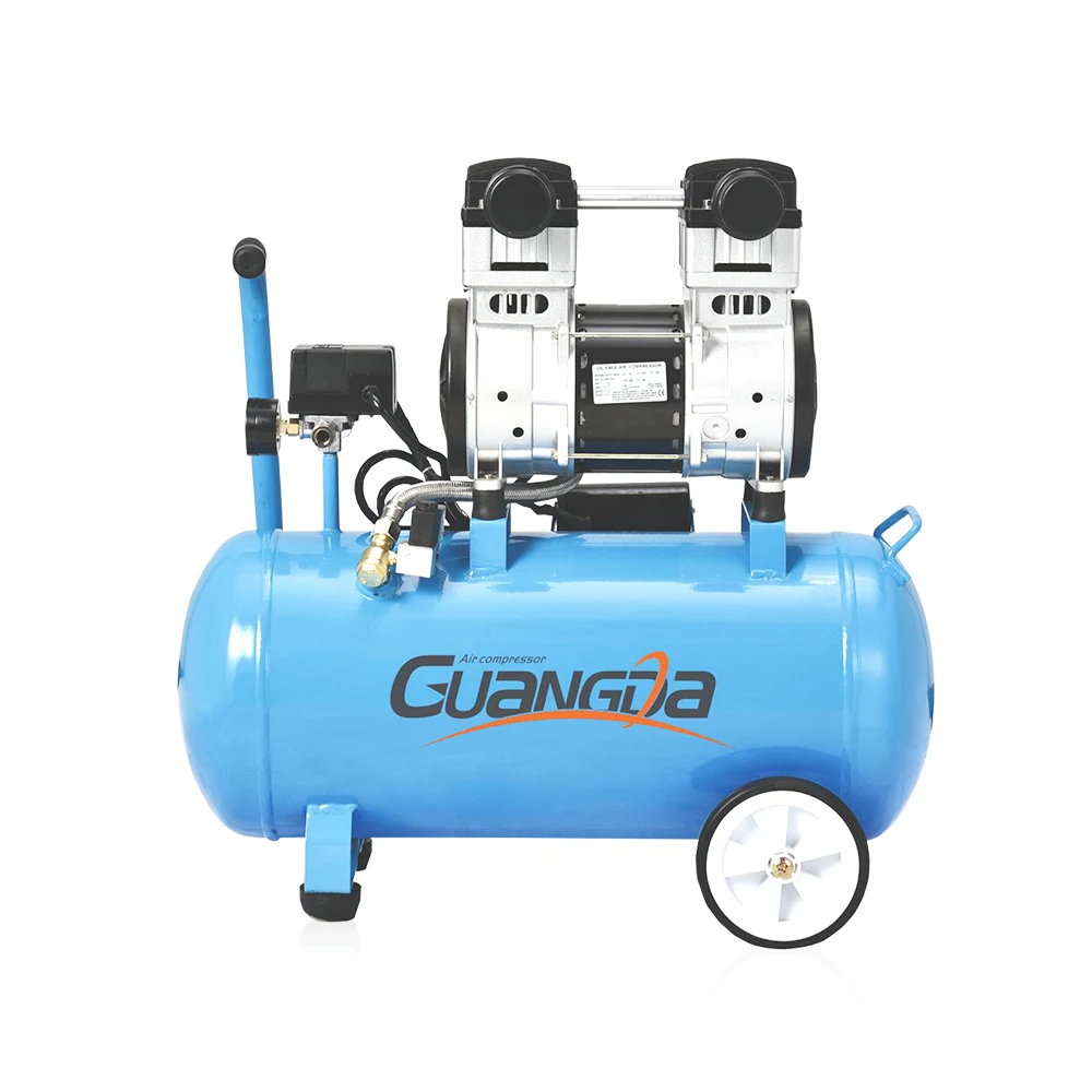 1 5 hp 50 литров 8 бар масла Бесплатная qiuet Электрический бесшумный тип воздушный компрессор