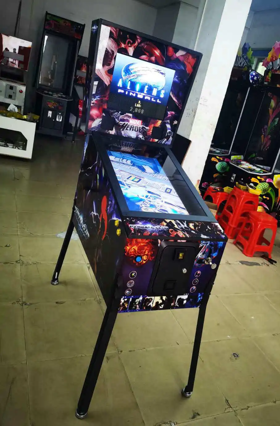 Virtual pinball machine pinball machine arcade video game for sales