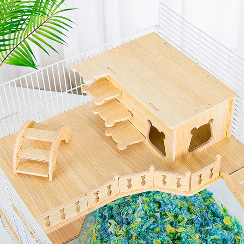 ORIENPET & OASISPET Wire hamster cage with colorful pipe Ready stocks OPT39218 pet cage