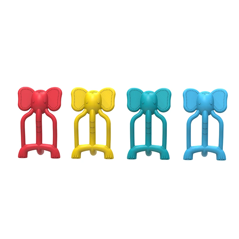 Wholesale Bulk Funny Chewing Teether Soft Baby Necklace Silicone Beads Baby Teether (62167510171)