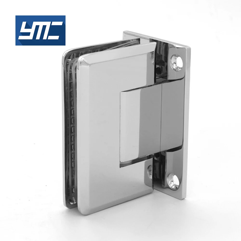 Glass Shower Screen Hinges Stainless Steel Bathroom Shower Door Hinge Wall To Glass 90 Degree Hinge Double Side