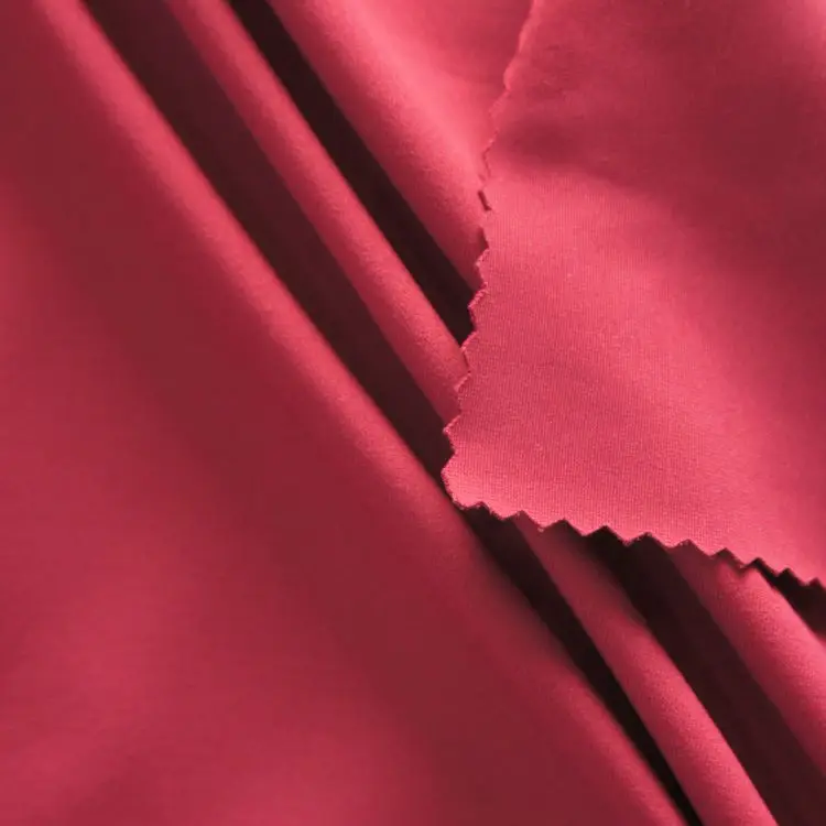 Hot sell 73% polyester 27% spandex  tricot  anti microbial fabric for sportswear