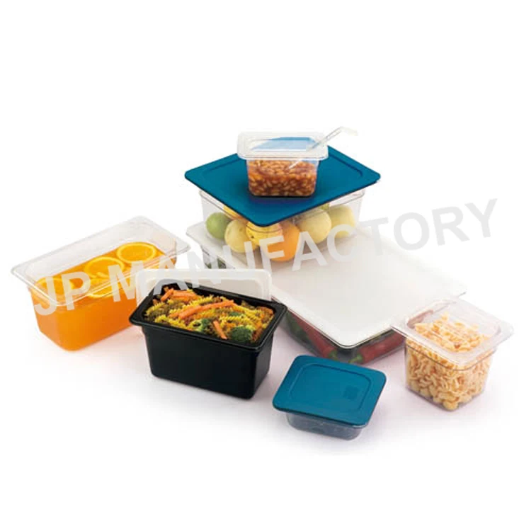 Hotel Restaurant Equipment Plastic Food Pan Buffet GN Container 1/1 10cm Hard Plastic Gastronorm Pan