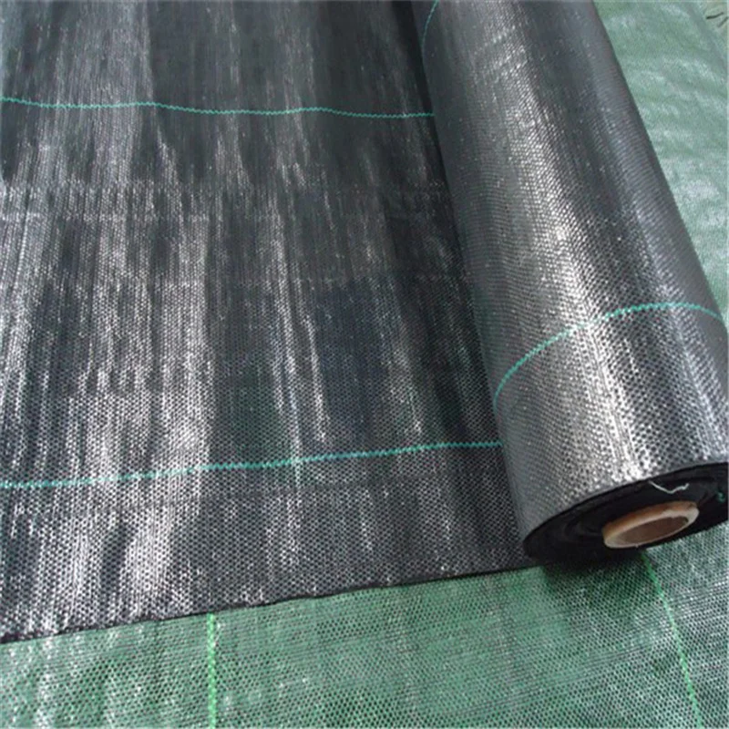 Factory price Polypropylene Woven Geotextile Plastic Woven Weed Control Mat / PP Ground Cover