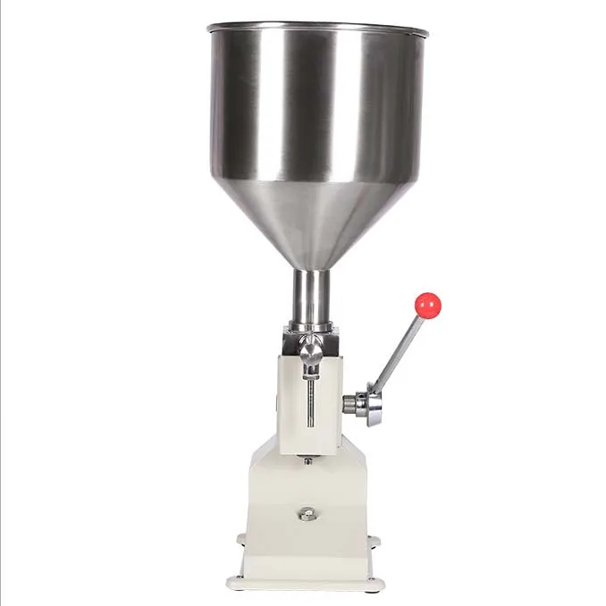 Hand operated filling machine A03 5-50ml Glue oil toothpaste potion paste and liquid dual-purpose filler