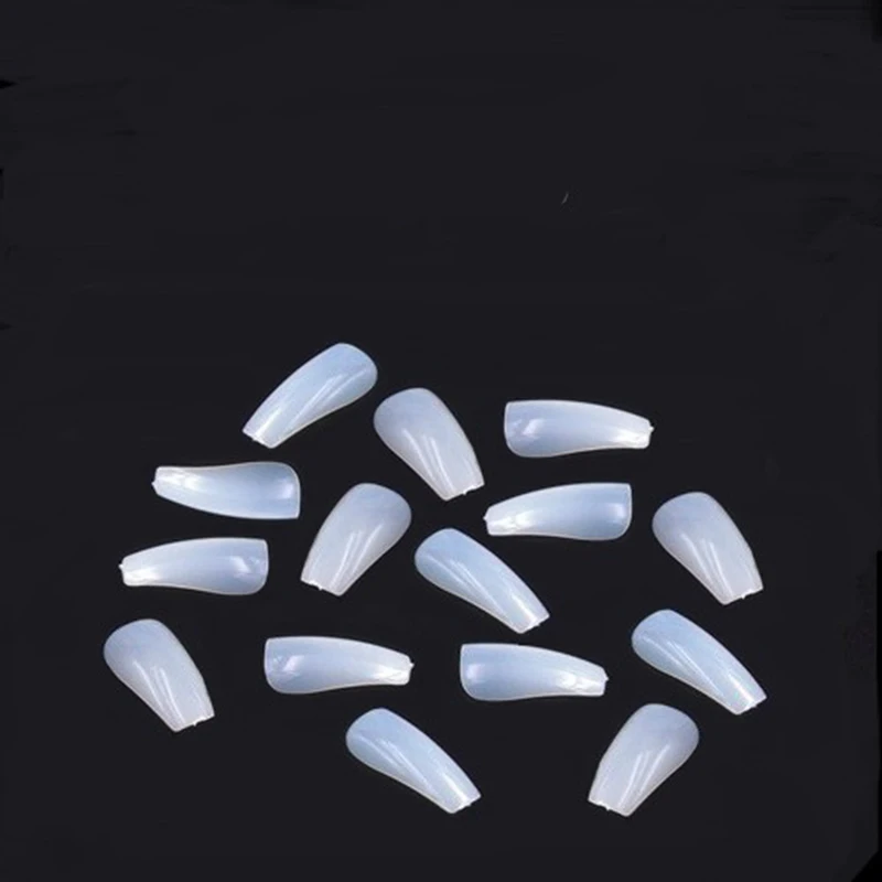 Popular 10 Size Full Cover Extension Tips100Pcs French False Fake Nail Tips  for Nail salon