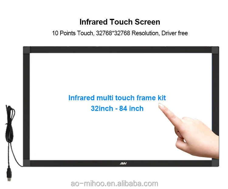 IR Multi Touch Screen Panel/Pcap Touch Screen Usb Touch Scree for lcd panel