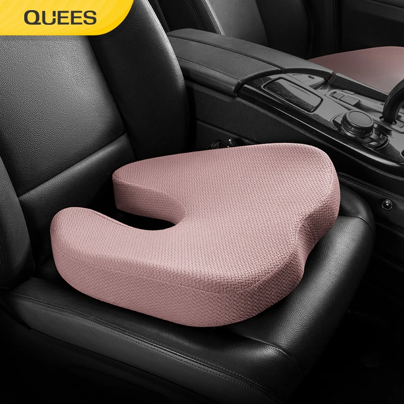 Quees Patent Zero Gravity Adult Car Home Office Chair Orthopedic Memory Foam Coccyx Seat Cushion