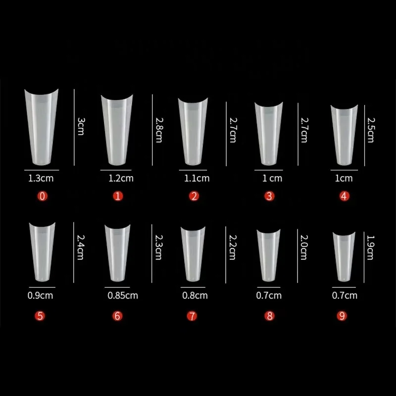 Накладные ногти xtra Long XXL для французского гроба накладные из денима C