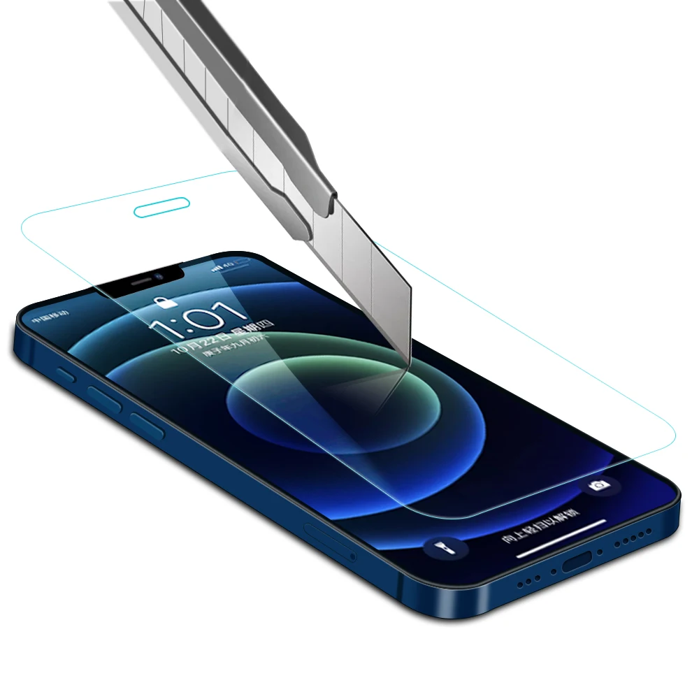 
Shinebright 9H 2.5D Antidrop Kingkong Screen Protector Film for iPhone 12 with Installation Kit 