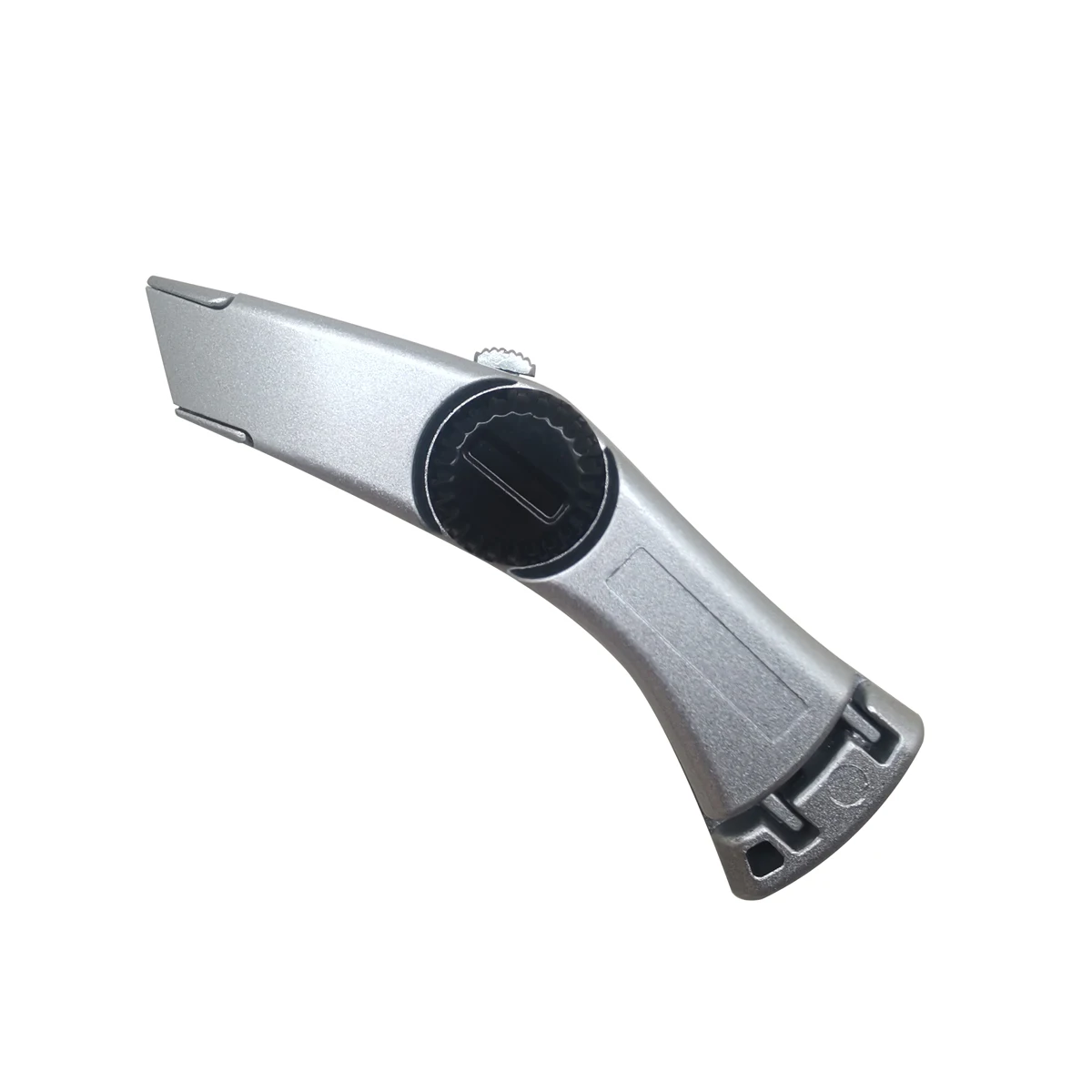 Utility Knife Fixed Blade Replaceable RX19871 Swivel Open Trimming Knife Aluminium Alloy with Blades Cartridge Roofing Knife