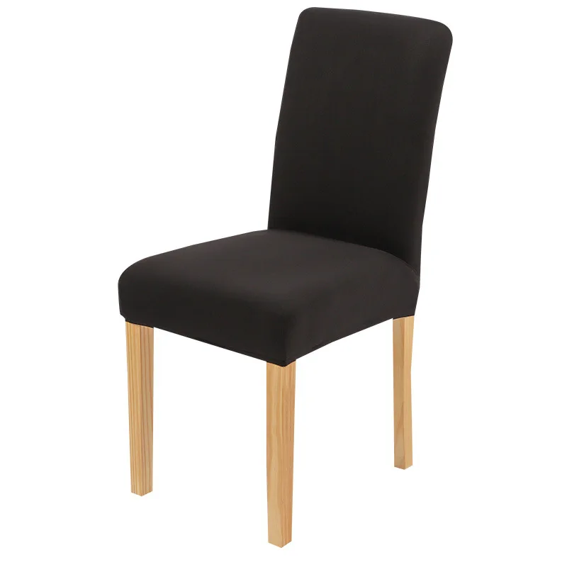 Four Seasons General Hotel Half Bag Chair Cover Modern Simple Factory Direct Supply Solid Color Elastic Chair Cover