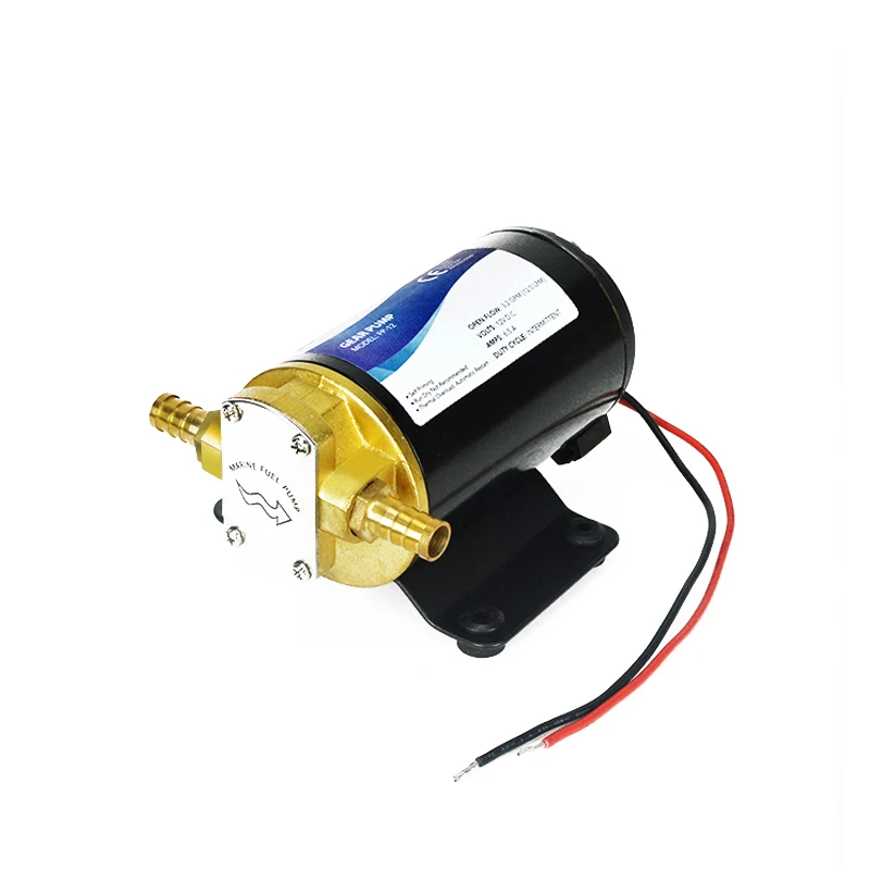 DC 12V 24V Electric gear oil fuel pump FP-12 FP-24 Self-priming diesel pump Mini refuel pump