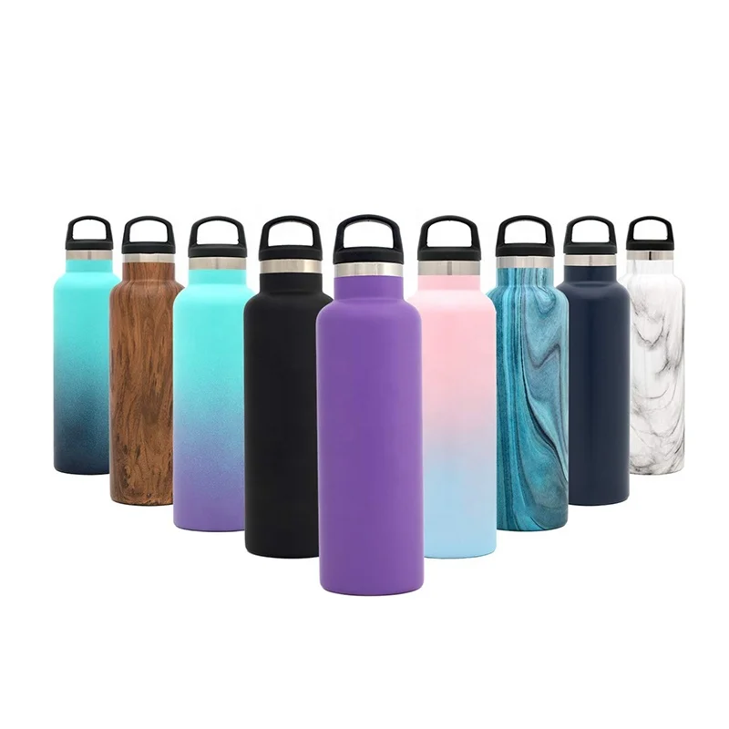 Рекламные новые продукты 304 пищевой двойной стенки вакуумной изоляцией из нержавеющей стали Спортивная бутылка для воды