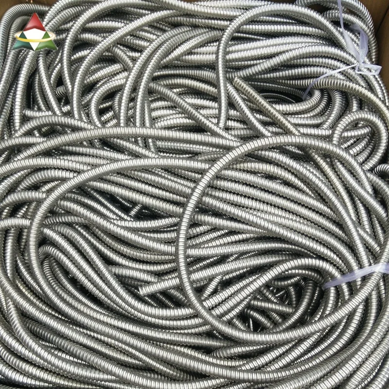 SS Interlock 304 corrugated stainless steel tube