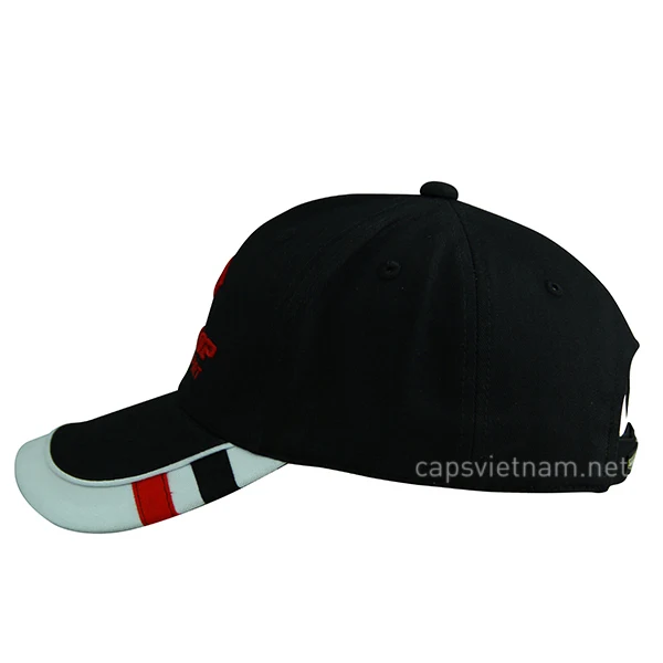 Manufacturer custom designed Fashion Promotion sports  Motor Sport For Women/Men Baseball Hat Sport caps Simple With Line