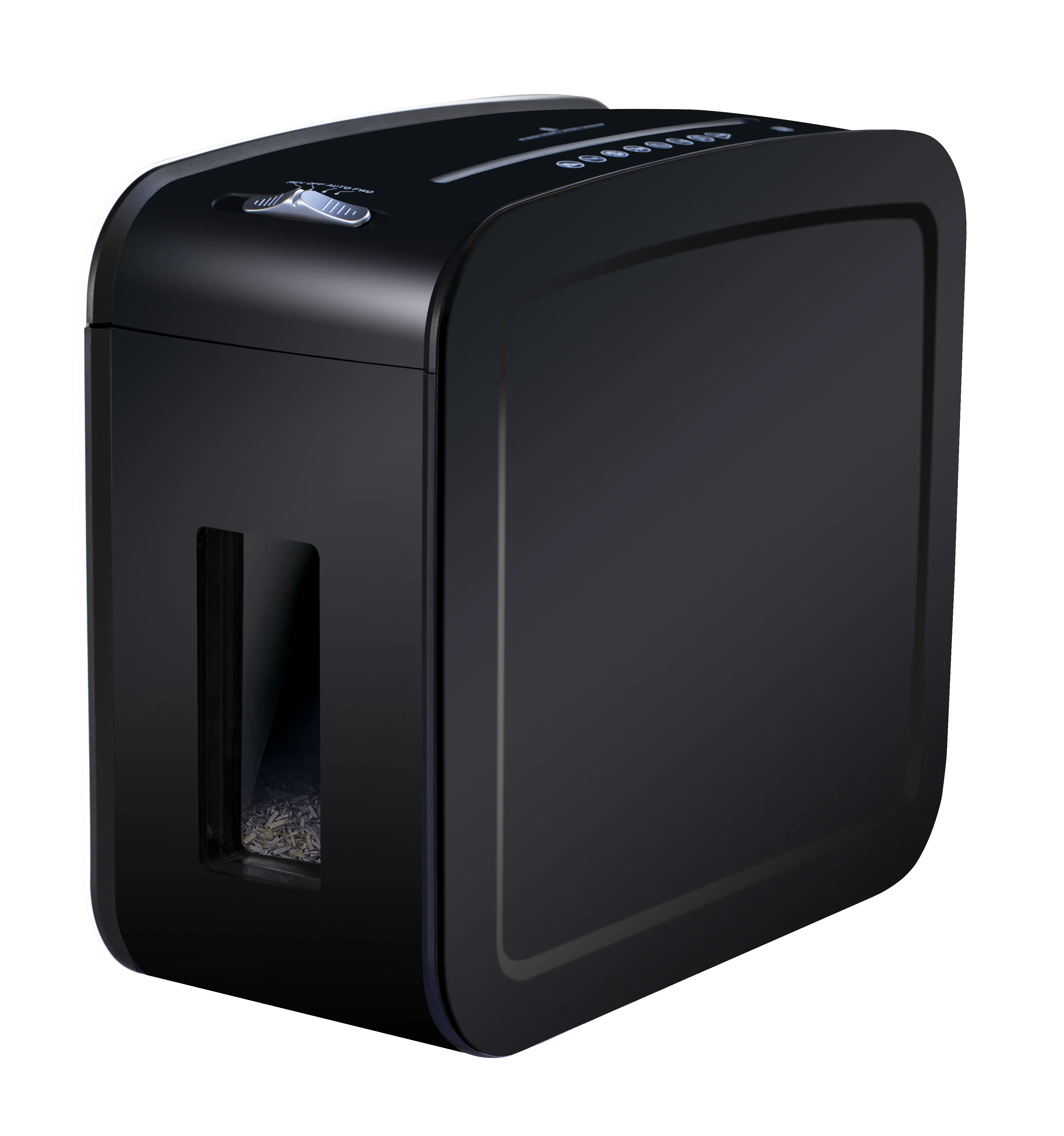 New Arrival 12L mini paper shredder black color for home office shredding paper