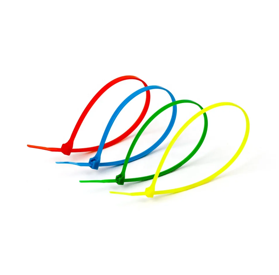nylon 66 cable ties 18 LB 6 Inch Brown Indoor Nylon Self-locking Polyester Cable tie