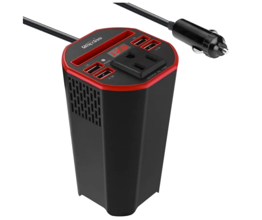 
150w 12 v dc to ac 100 110 220 230 240 v 150 watt fixed wave power inverter 