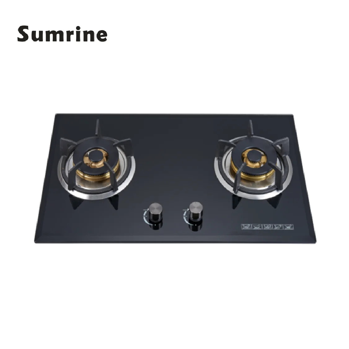 Газовая плита с 2 горелками кухонные приборы Встроенная газовая