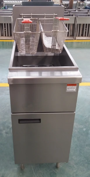 American style 4 tube fryer and commercial fryer gas fryer