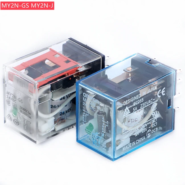 Intermediate Relay MY2 MY2-GS DC100/110 100V 110V DC Miniature Power Relays
