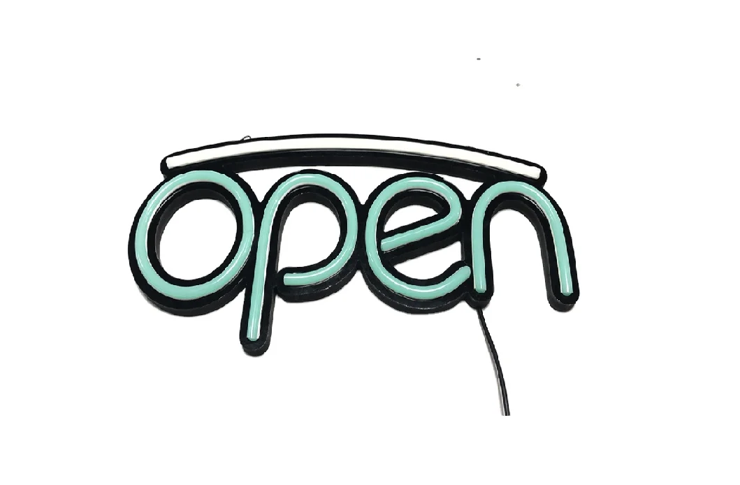  Hello Neon Signs LED Light Sign Custom Company Logo Store Decoration