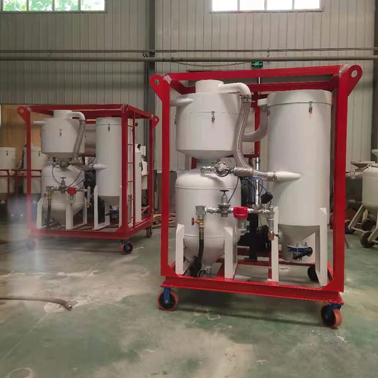 Portable Vacuum Abrasive Recycling Sand
